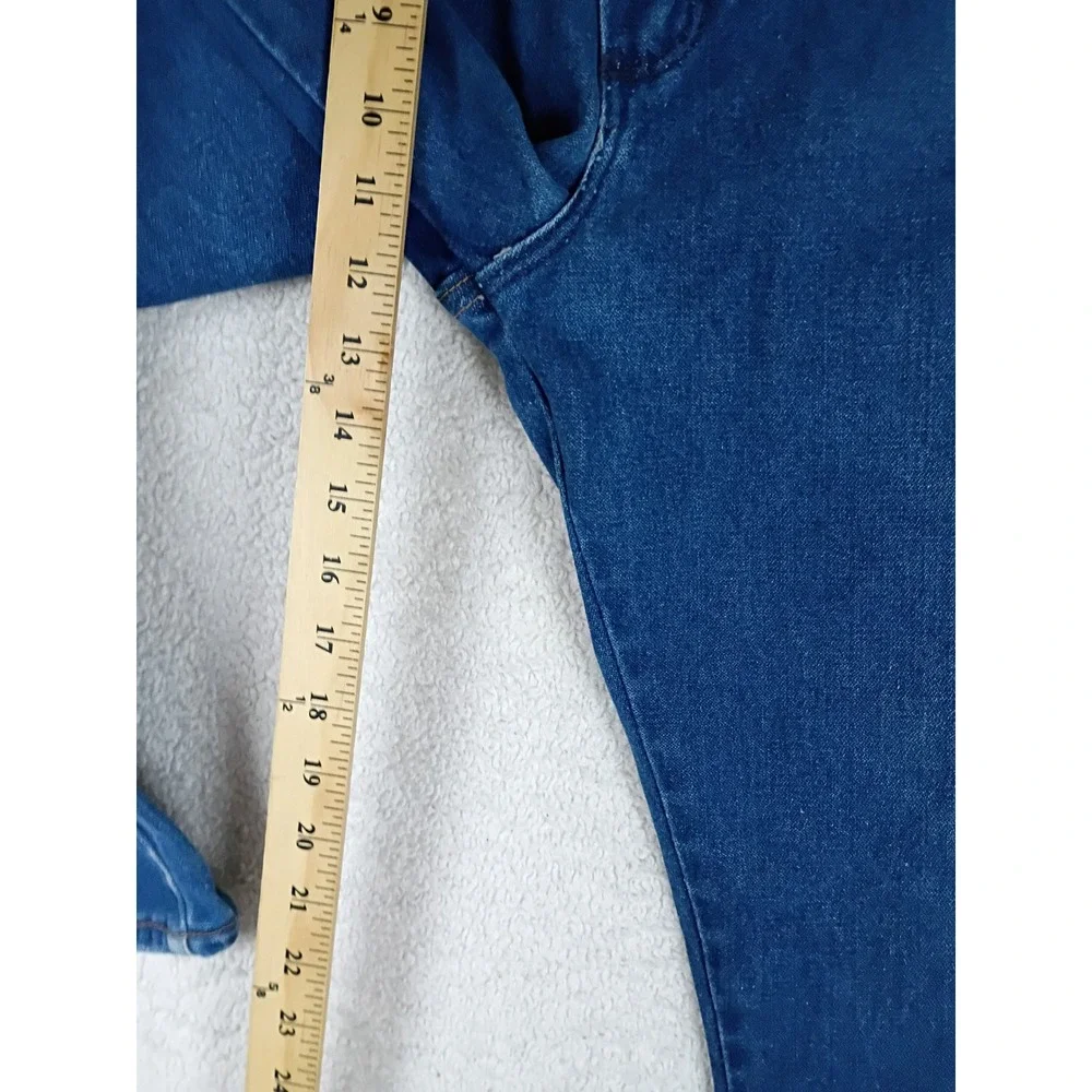 Vintage Wrangler 945DEN Jeans Men 38x30 Blue Denim USA Made Straight Leg Utility